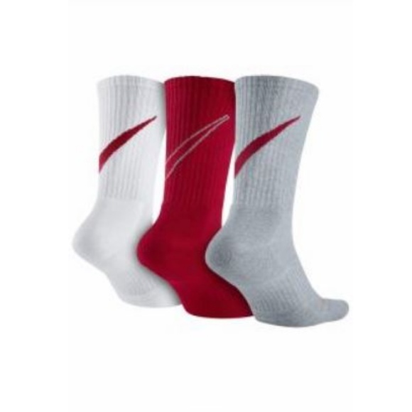 mens red nike socks